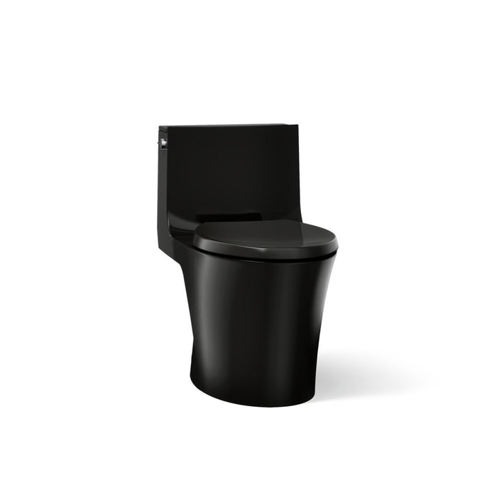 KOHLER K-1381 Veil One-piece elongated toilet with skirted trapway, dual-flush