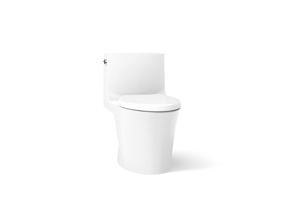 KOHLER K-1381-HC Veil Hidden cord one-piece elongated toilet with skirted trapway, dual-flush