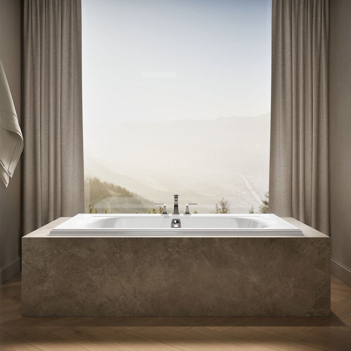 KOHLER K-1417-0 K-1417 Memoirs 72" x 42" Drop-in Bath