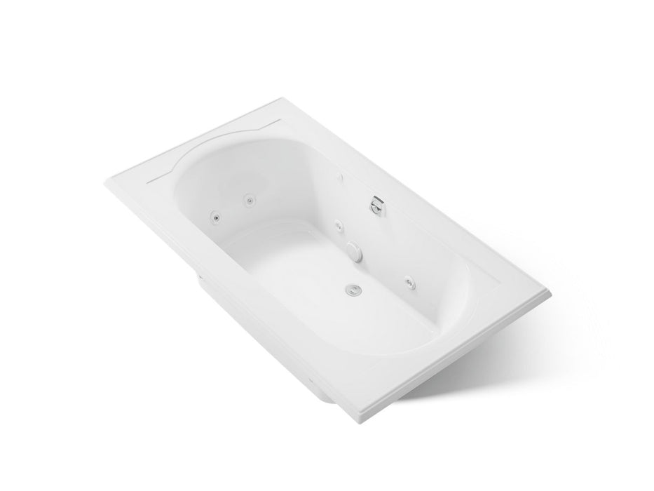 KOHLER K-1418-JHE Memoirs 72" x 42" drop-in whirlpool bath