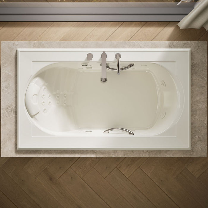 KOHLER K-1418-V Memoirs 72" x 42" drop-in Effervescence whirlpool bath