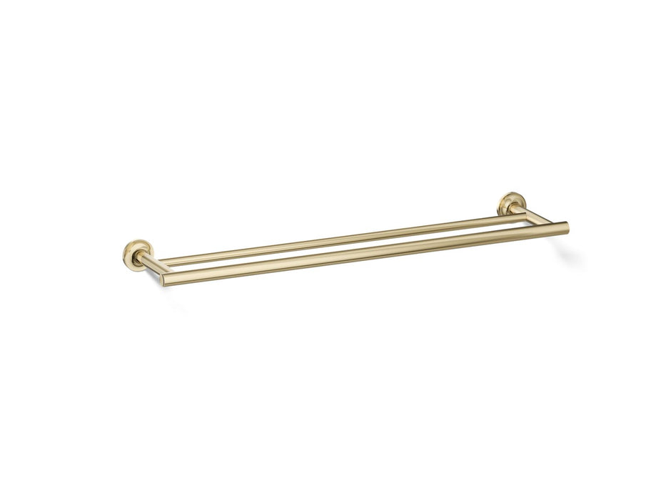 KOHLER K-14375 Purist 24" Double towel bar