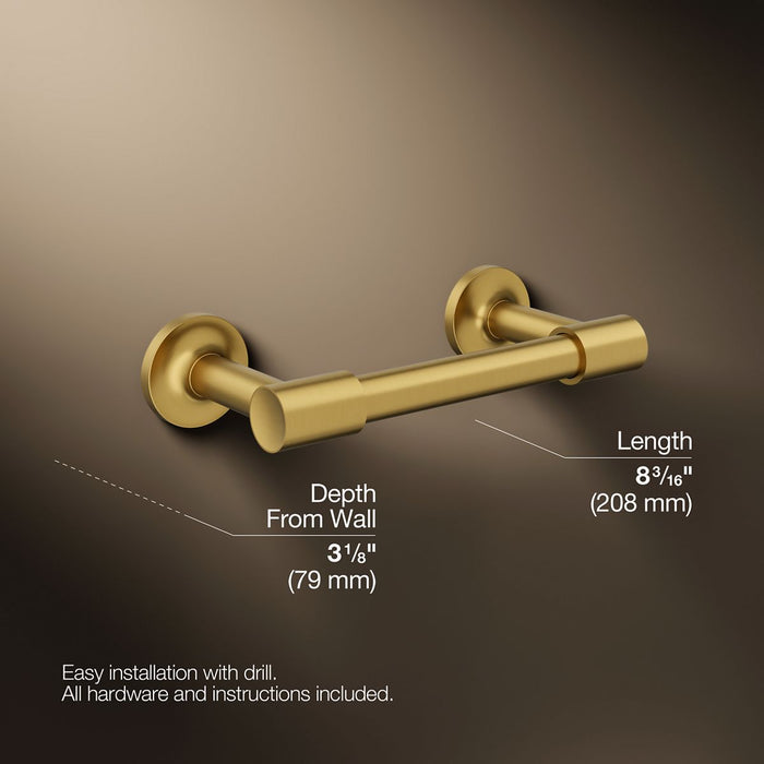 KOHLER K-14377 Purist Pivoting toilet paper holder