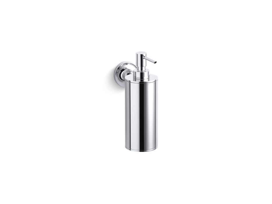 KOHLER K-14380 Purist Wall-mount soap/lotion dispenser, polished chrome