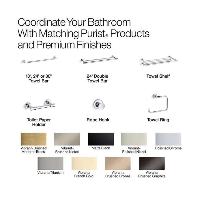KOHLER K-14381 Purist Hotelier
