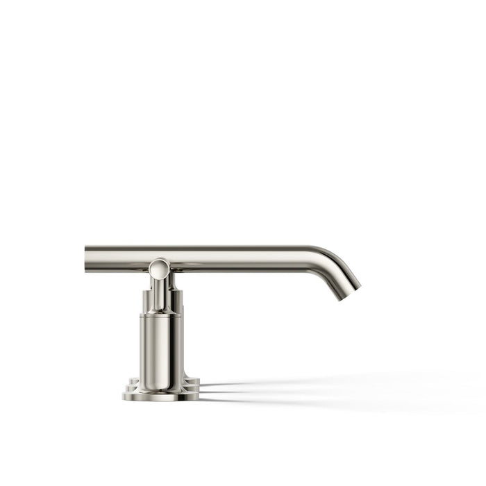 KOHLER K-14410-4 Purist Widespread bathroom sink faucet with Lever handles, 1.2 gpm