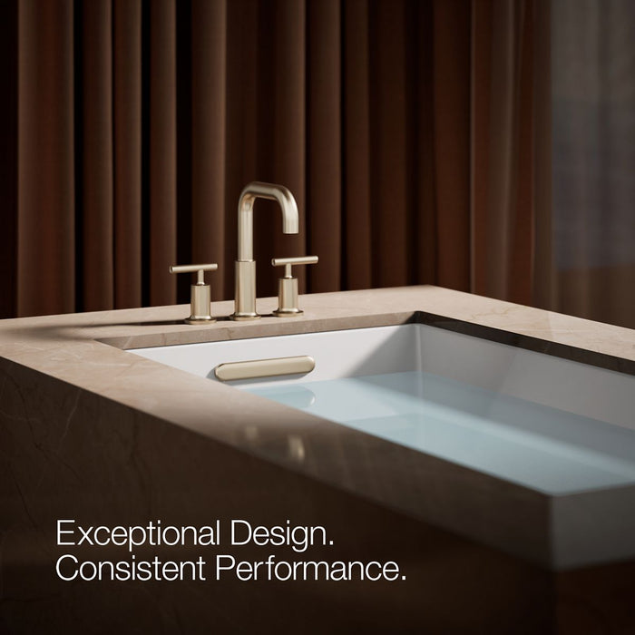 KOHLER K-14430 Purist Deck-mount bath spout