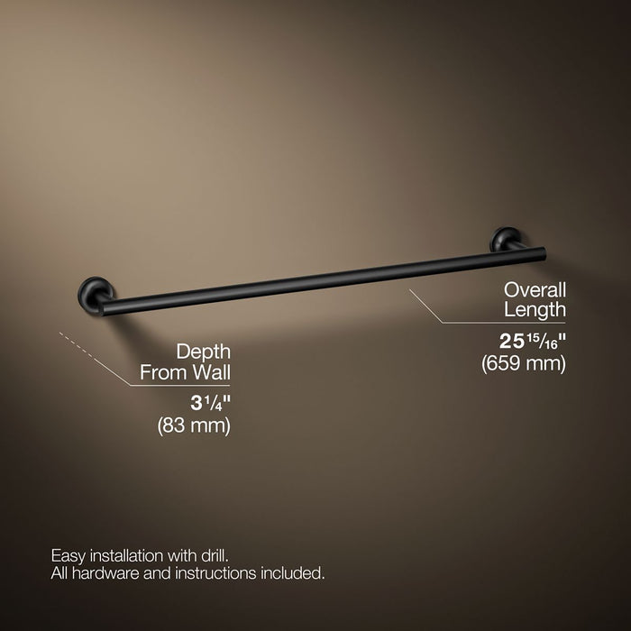 KOHLER K-14436 Purist 24" towel bar