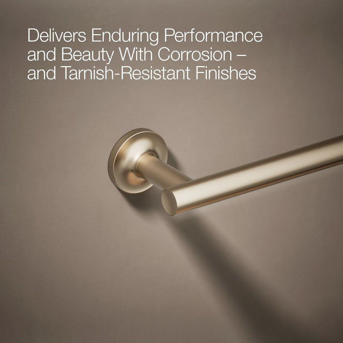 KOHLER K-14437 Purist 30" towel bar, vibrant brushed bronze - view 5
