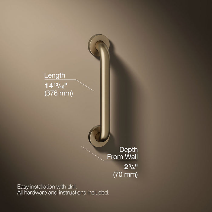 3/4 view of product with dimensions