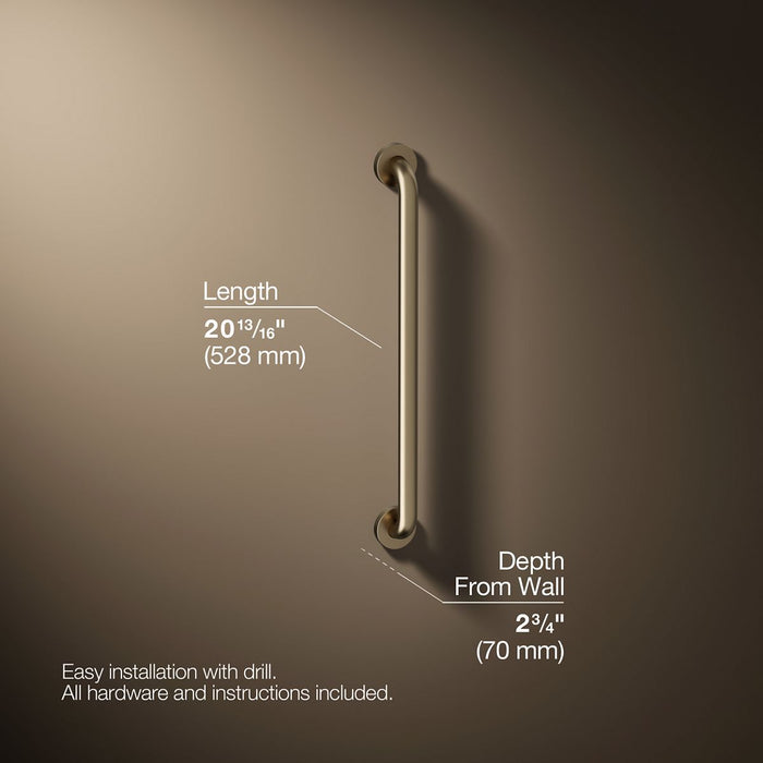 3/4 view of product with dimensions