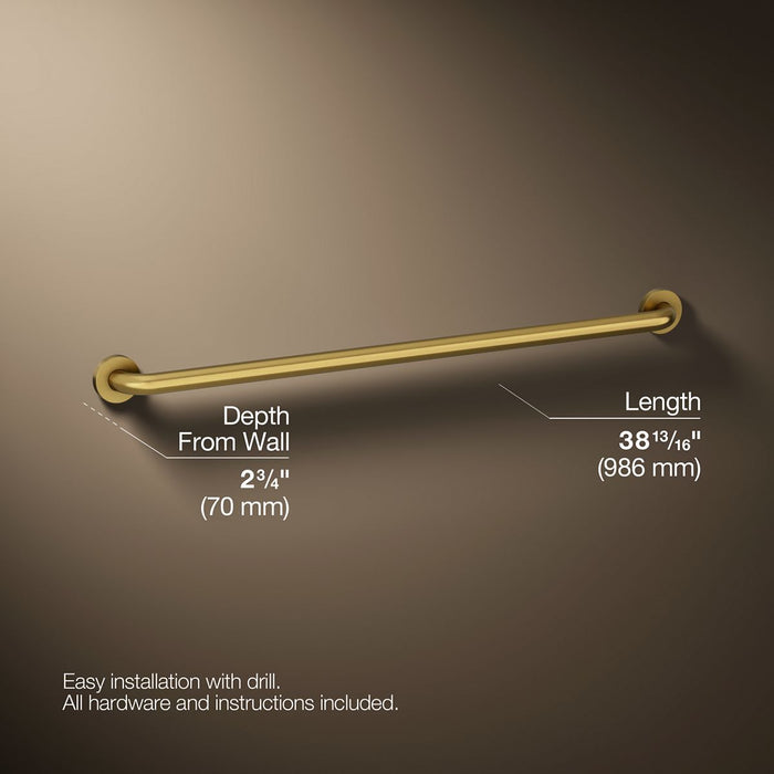 3/4 view of product with dimensions