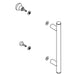 KOHLER K-1466337 Handle Kit, vibrant brushed moderne brass