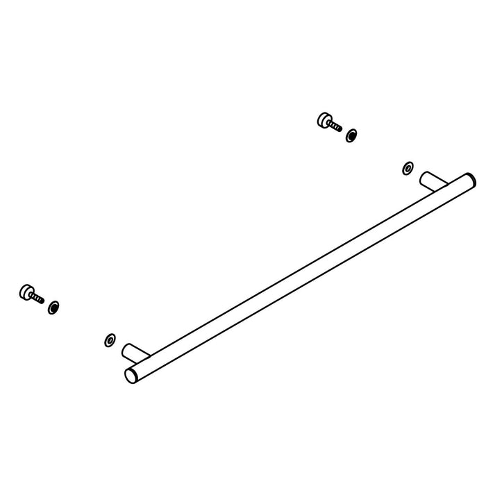 KOHLER K-1494740-02 Towel Bar Kit, 18"