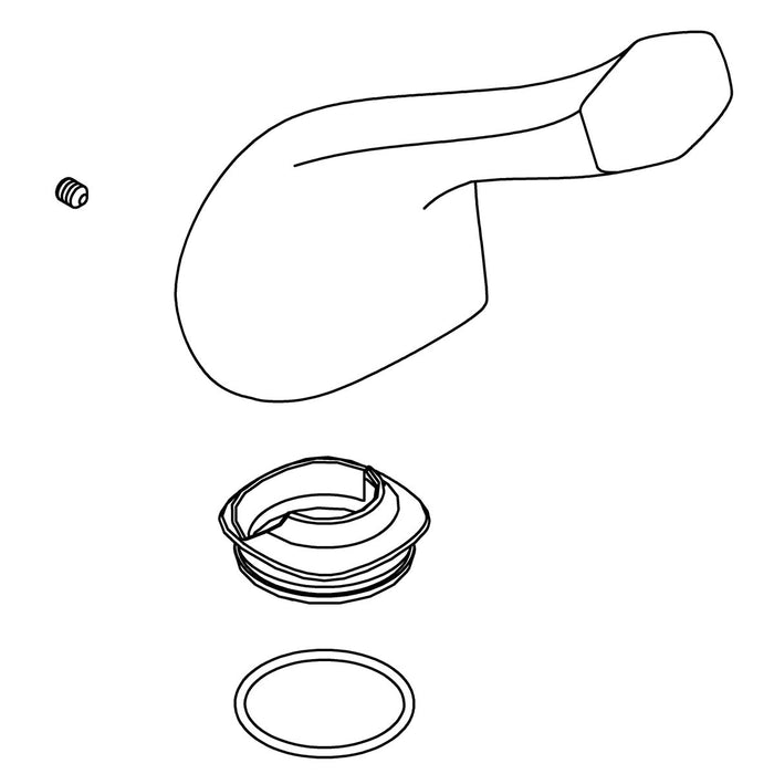 KOHLER K-1503835 Kit, Sc Handle Assembly, vibrant brushed moderne brass