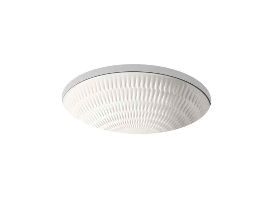 KOHLER K-17889-RL Derring 19-1/2" oval undermount bathroom sink