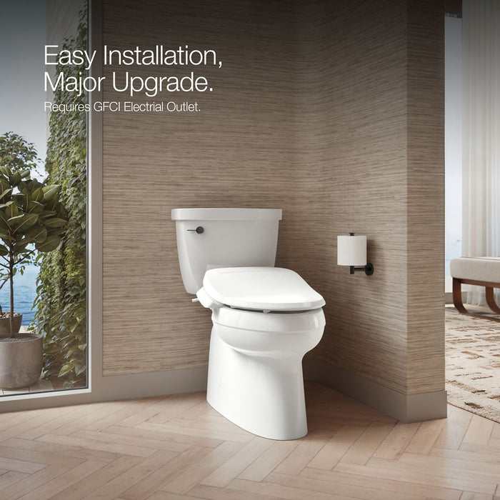 KOHLER K-18751 PureWash Elongated bidet toilet seat