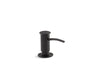 KOHLER K-1895 Contemporary design soap/lotion dispenser, black black