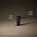 3/4 view of product with dimensions
