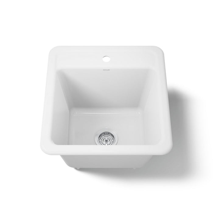 KOHLER K-19022-1 Park Falls 21" top-/undermount single-bowl utility sink