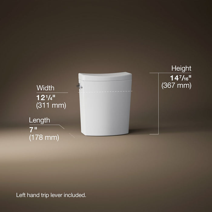 KOHLER K-19042 Persuade Toilet tank, dual-flush