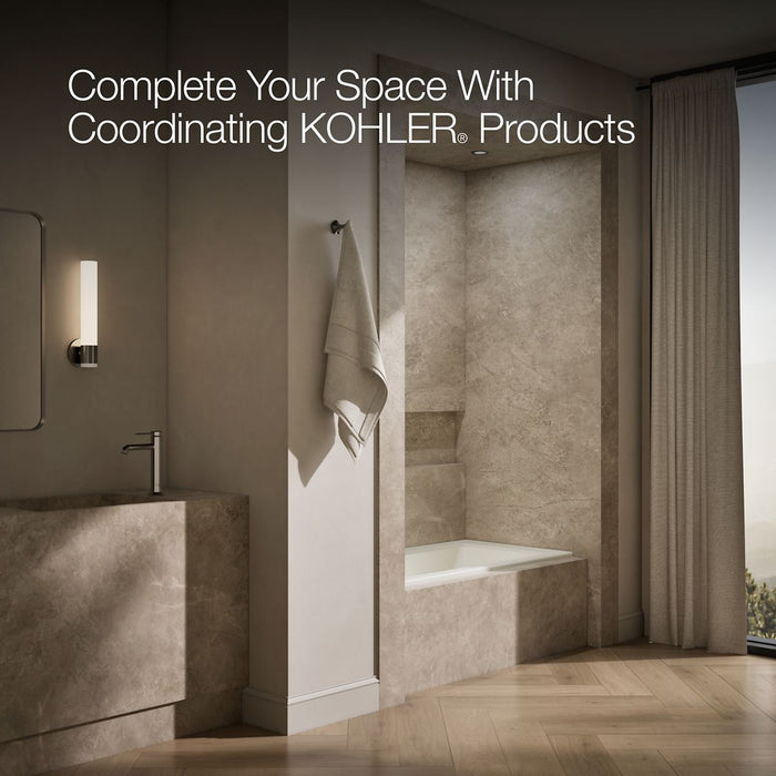 KOHLER K-1946-L Archer 60" x 30" alcove bath, left drain