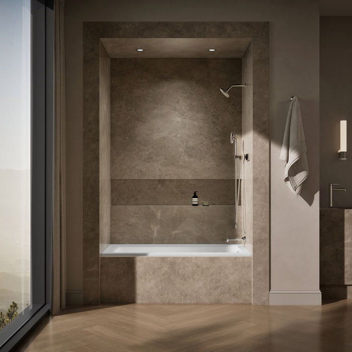 KOHLER K-1946-R Archer 60" x 30" alcove bath, right drain