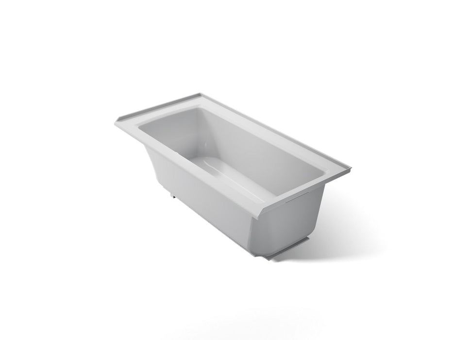 KOHLER K-1946-RW Archer 60" x 30" alcove bath with Bask heated surface, right drain