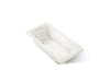 KOHLER K-1947 Archer 60" x 30" drop-in whirlpool bath, biscuit