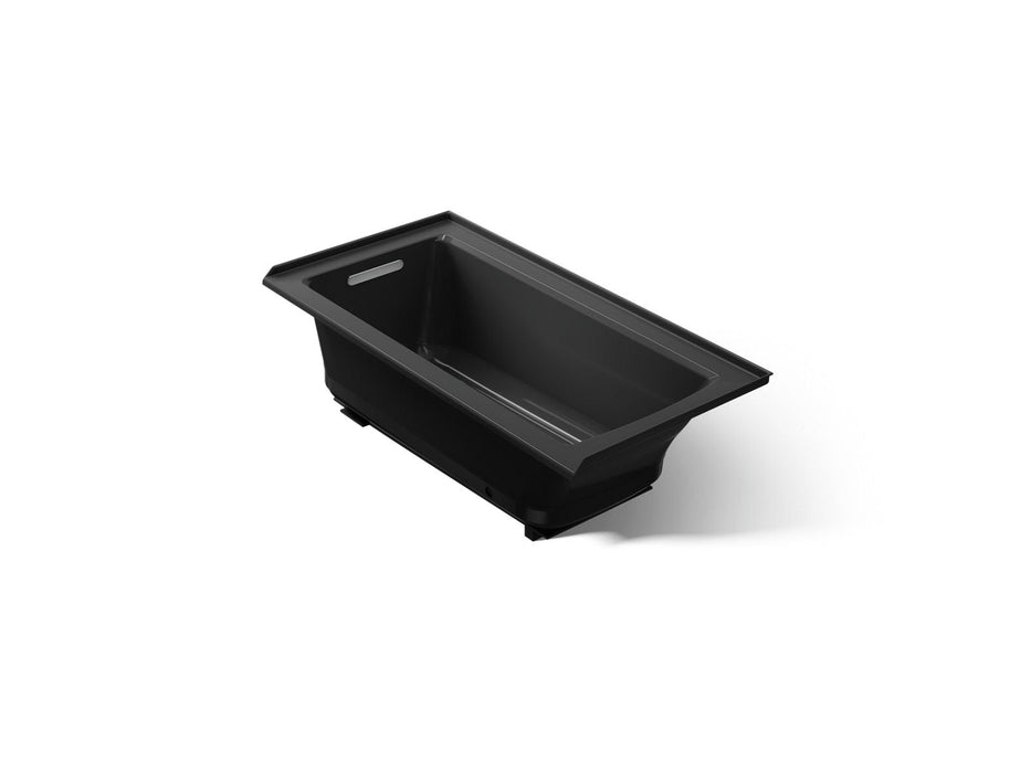 KOHLER K-1947-GHLF Archer 60" x 30" alcove Heated BubbleMassage air bath, left drain