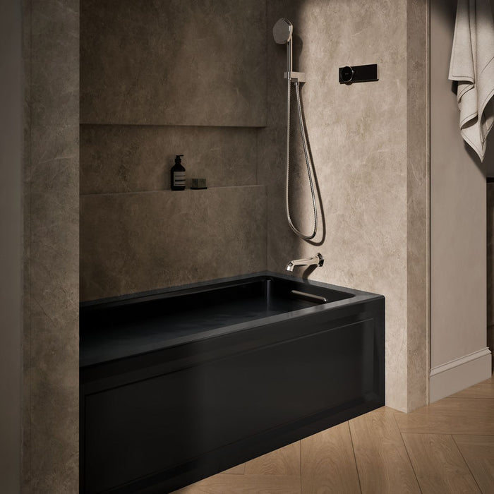 KOHLER K-1947-GHRA Archer 60" x 30" alcove Heated BubbleMassage air bath, right drain