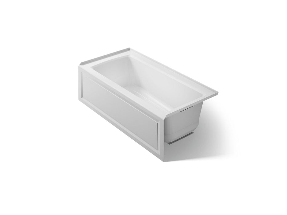 KOHLER K-1947-GHRA Archer 60" x 30" alcove Heated BubbleMassage air bath, right drain