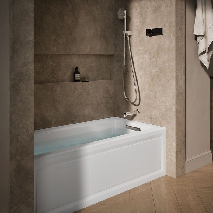 KOHLER K-1947-GHRA Archer 60" x 30" alcove Heated BubbleMassage air bath, right drain