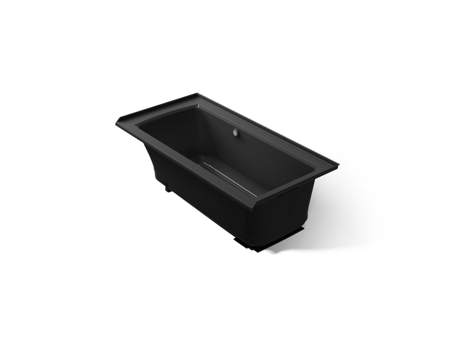 KOHLER K-1947-GHRF Archer 60" x 30" alcove Heated BubbleMassage air bath, right drain