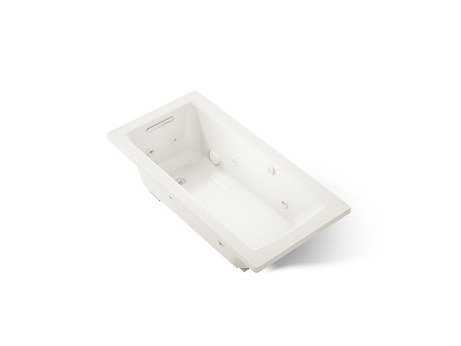 KOHLER K-1947-XHGH Archer 60" x 30" drop-in Heated BubbleMassage air bath with whirlpool
