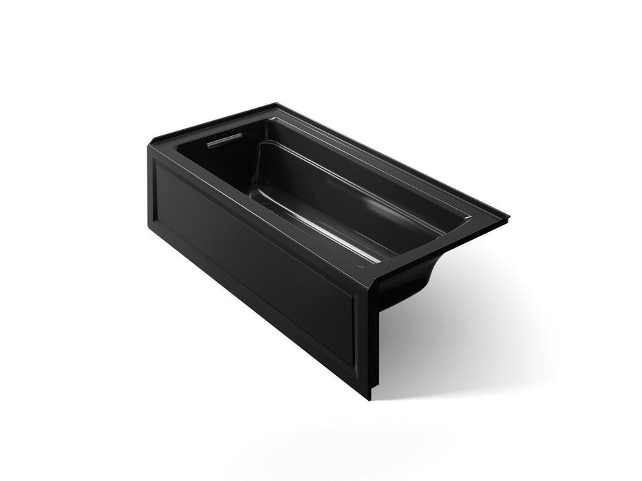 KOHLER K-1948-LAW Archer 66" x 32" alcove bath with Bask heated surface, left drain