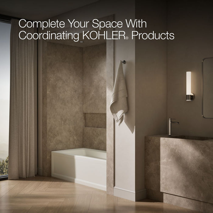 KOHLER K-1948-RA Archer 66" x 32" alcove bath, right drain