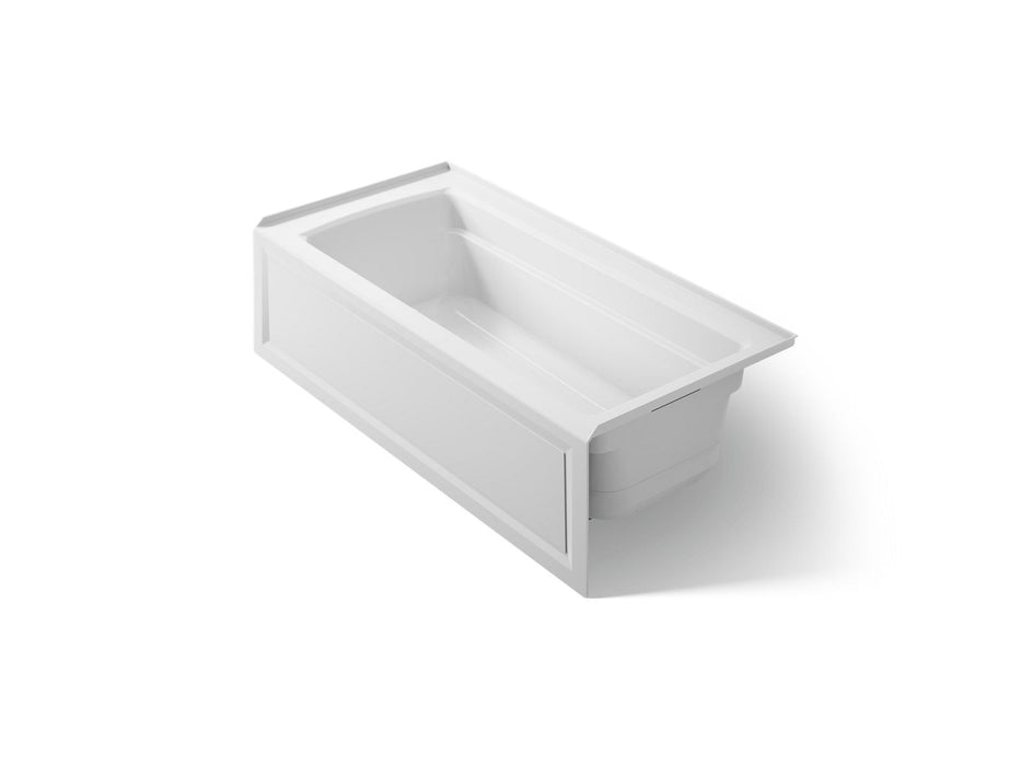 KOHLER K-1949-GHRA Archer 66" x 32" alcove Heated BubbleMassage air bath, right drain