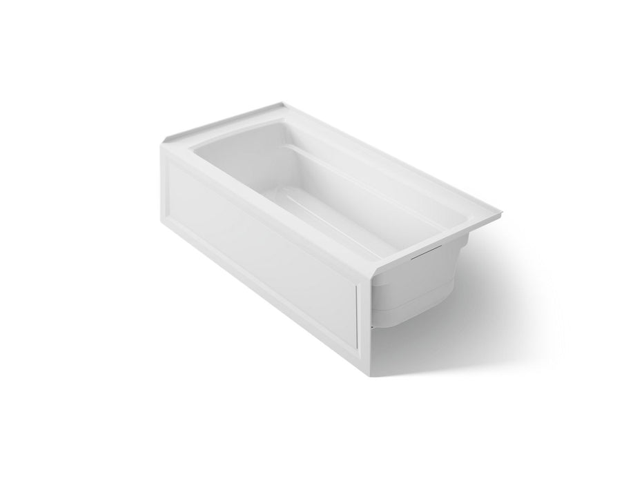 KOHLER K-1949-GHRA Archer 66" x 32" alcove Heated BubbleMassage air bath, right drain