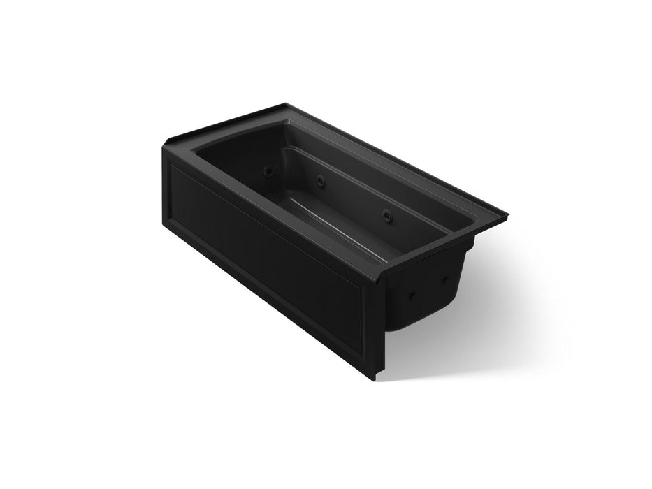 KOHLER K-1949-RA Archer 66" x 32" alcove whirlpool, right drain
