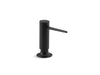 KOHLER K-1995 Contemporary design soap/lotion dispenser, matte black