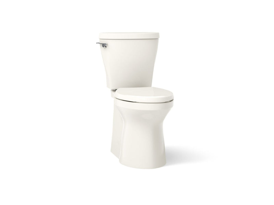 KOHLER K-20198 Betello ContinuousClean XT two-piece elongated toilet with skirted trapway, 1.28 gpf