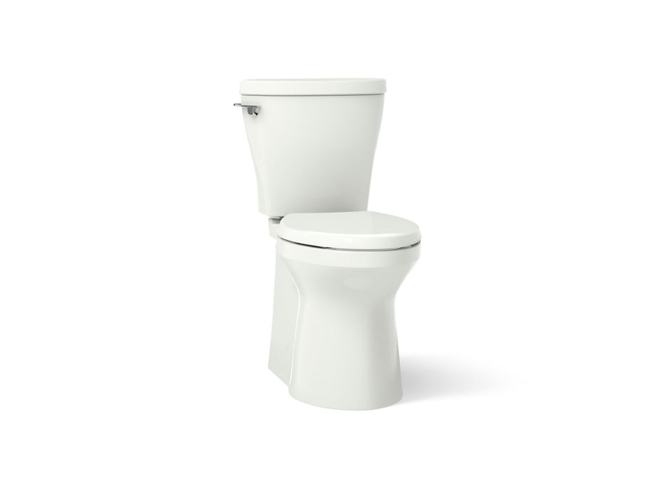 KOHLER K-20198 Betello ContinuousClean XT two-piece elongated toilet with skirted trapway, 1.28 gpf
