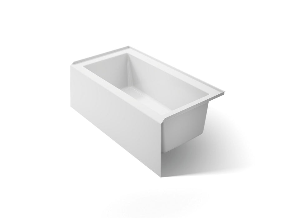 KOHLER K-20202-RA Underscore 60" x 32" alcove bath, right drain