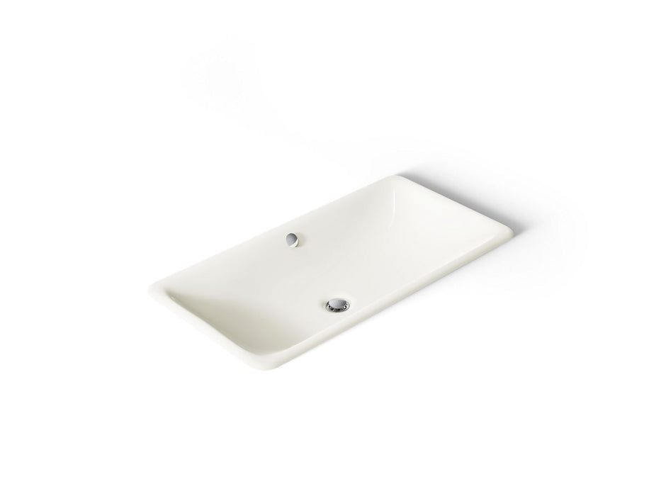 KOHLER K-20212 Iron Plains 30" rectangular drop-in/undermount bathroom sink