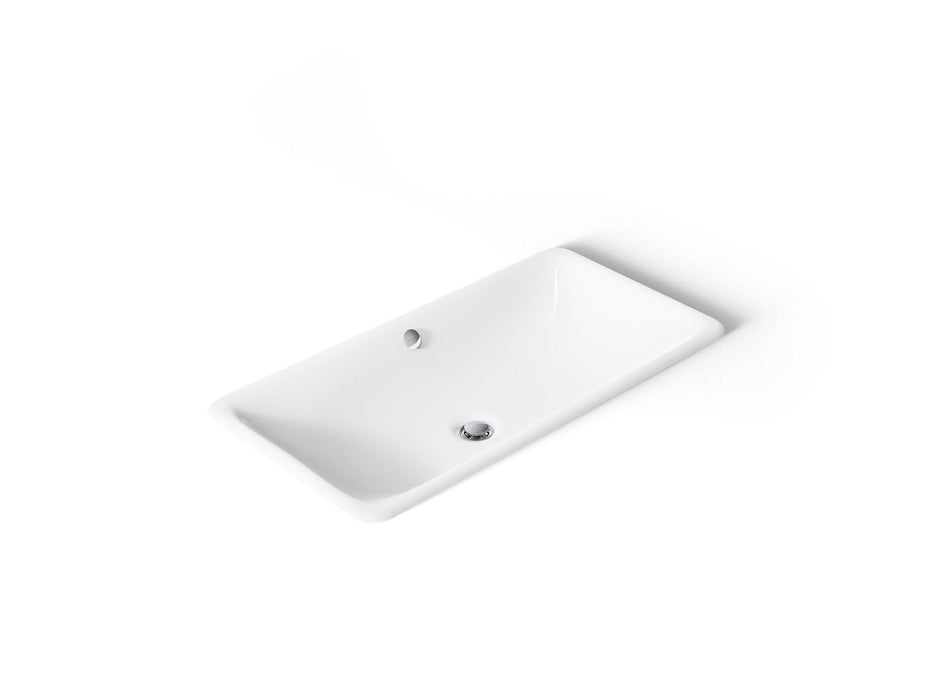 KOHLER K-20212 Iron Plains 30" rectangular drop-in/undermount bathroom sink