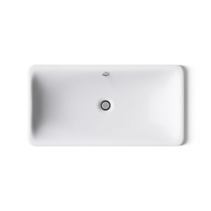 KOHLER K-20212 Iron Plains 30" rectangular drop-in/undermount bathroom sink