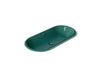 KOHLER K-20213-PAT Iron Plains 33" oval drop-in / undermount / vessel bathroom sink, teal exterior with teal interior