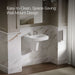 Up to 2 walls & multiple product categories visible