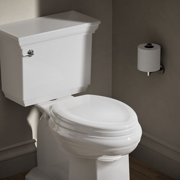KOHLER K-20466 Stonewood Quiet-Close elongated toilet seat, white - view 3